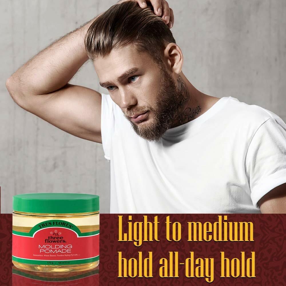 Tres Flores Three Flowers Molding Pomade 6 oz
