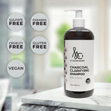 MC Salon Charcoal Clarifying Shampoo 16 oz