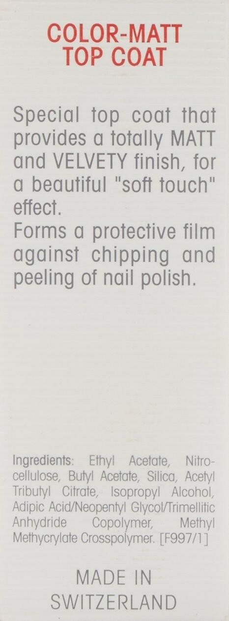 Mavala Color-Matt Top Coat 0.3 oz