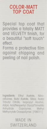 Mavala Color-Matt Top Coat 0.3 oz