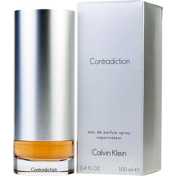 Contradiction by Calvin Klein for Women Eau de Parfum Spray 3.4 oz
