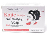 Clair White Kojic Papaya Skin Clarifying Soap 7 oz