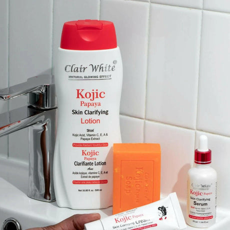Clair White Kojic Papaya Skin Clarifying Lotion 16.8 oz