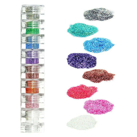 Colorevolution Mineral Eye Shadow Glitz & Glamour Collection 8 Stack
