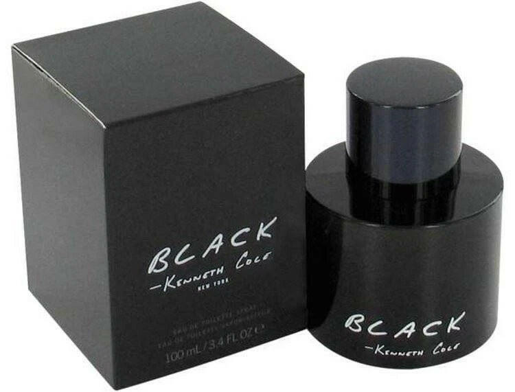 Kenneth Cole Black for Men Eau de Toilette Spray Tester 3.4 oz