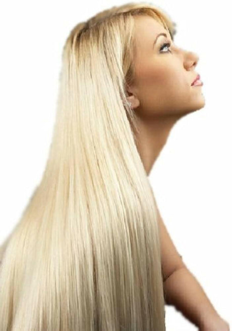 Bohyme Silky Straight Hand Tied Weft Human Hair 18" Color BL613