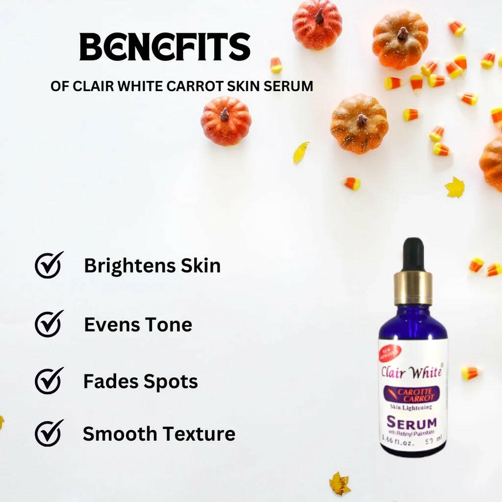 Clair White Carrot Skin Brightening Serum 1.7 oz