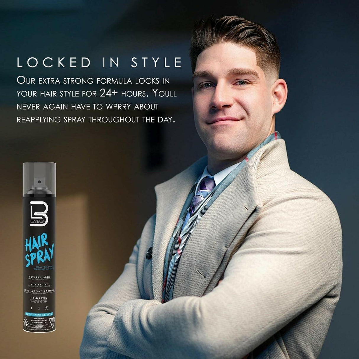 L3VEL3 Hair Spray 13 oz