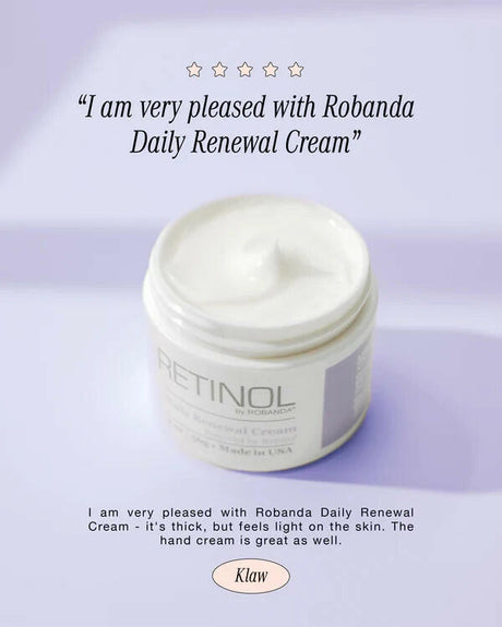 Robanda Retinol Daily Renewal Cream 2 oz