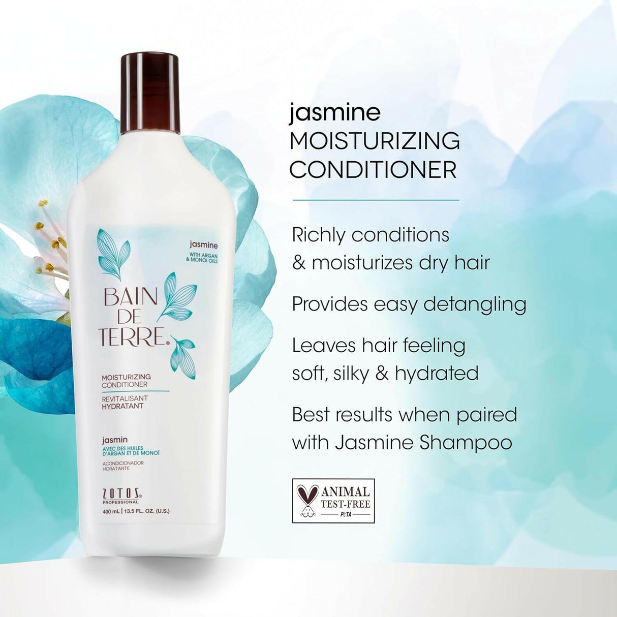 Bain de Terre Jasmine Moisturizing Conditioner 33.8 oz