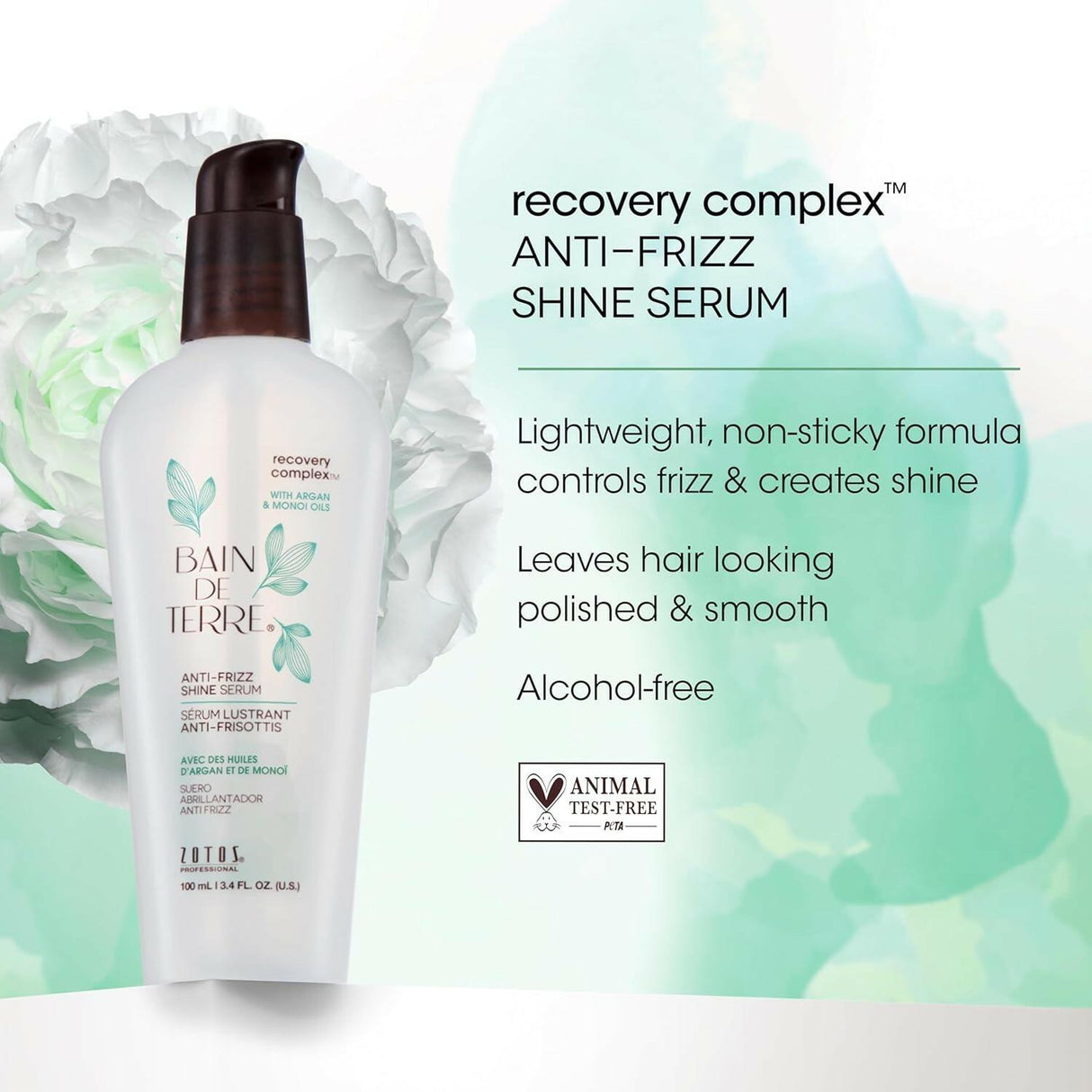 Bain de Terre Recovery Complex Anti-Frizz Shine Serum 3.4 oz
