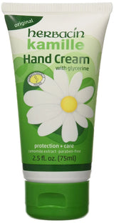 Original Herbacin Kamille Hand Cream Tube 2.5 oz