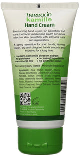 Original Herbacin Kamille Hand Cream Tube 2.5 oz